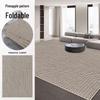 Washable Foldable Imitation Sisal Tatami Mat – Non-Slip, Easy-Care Floor Covering for Bedroom, Bay Window, or Living Room.