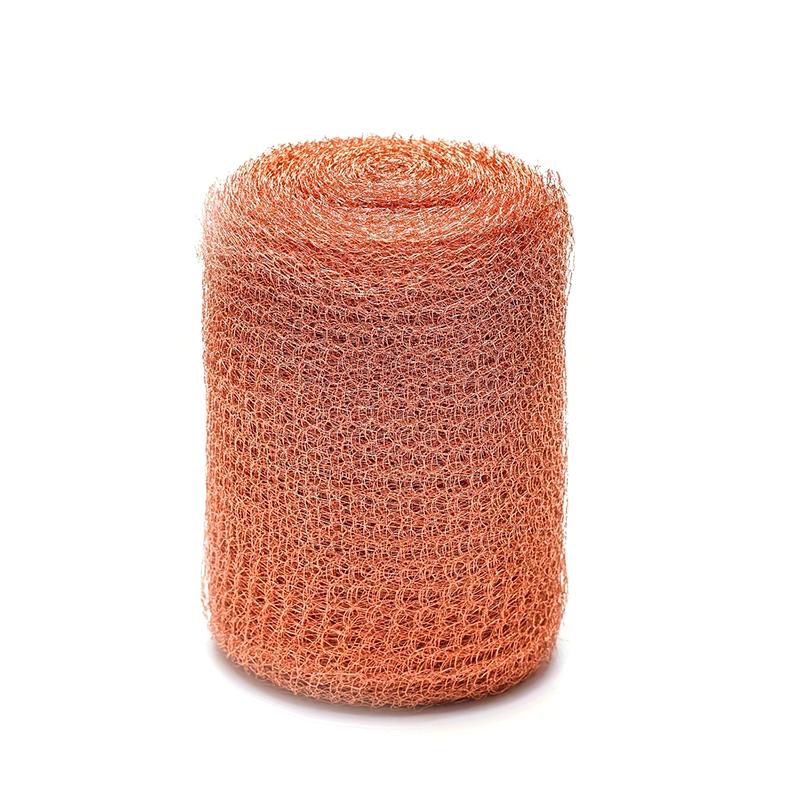1 Roll Wire Cloth For Wall Cracks Rodent Proof Mesh Durable Pure Copper Filled Wire Mesh DIY Multiple Options Available