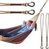 60/120cm Swing Suspension Rope Heavy Duty Hammock Chair Connection Rope Tie-Down Straps  Hammocks