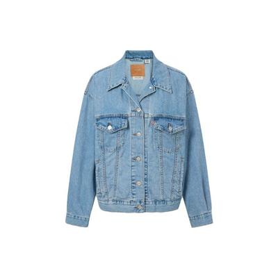 Giacca di Jeans con Collo Levis Donna giacche Blu A1743-0020