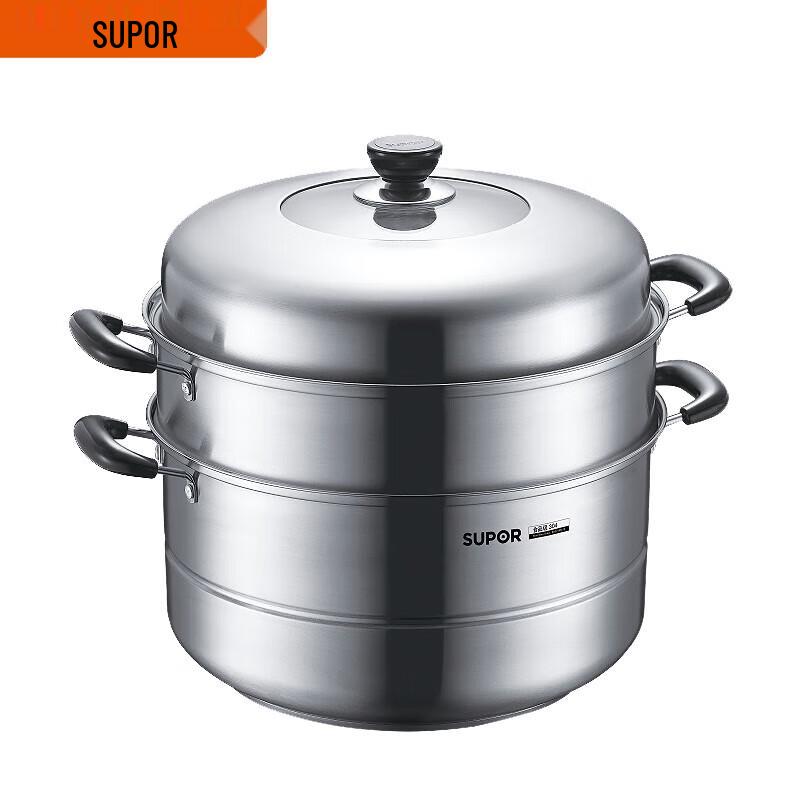 Supor 304 Stainless Steel Steamer Pot