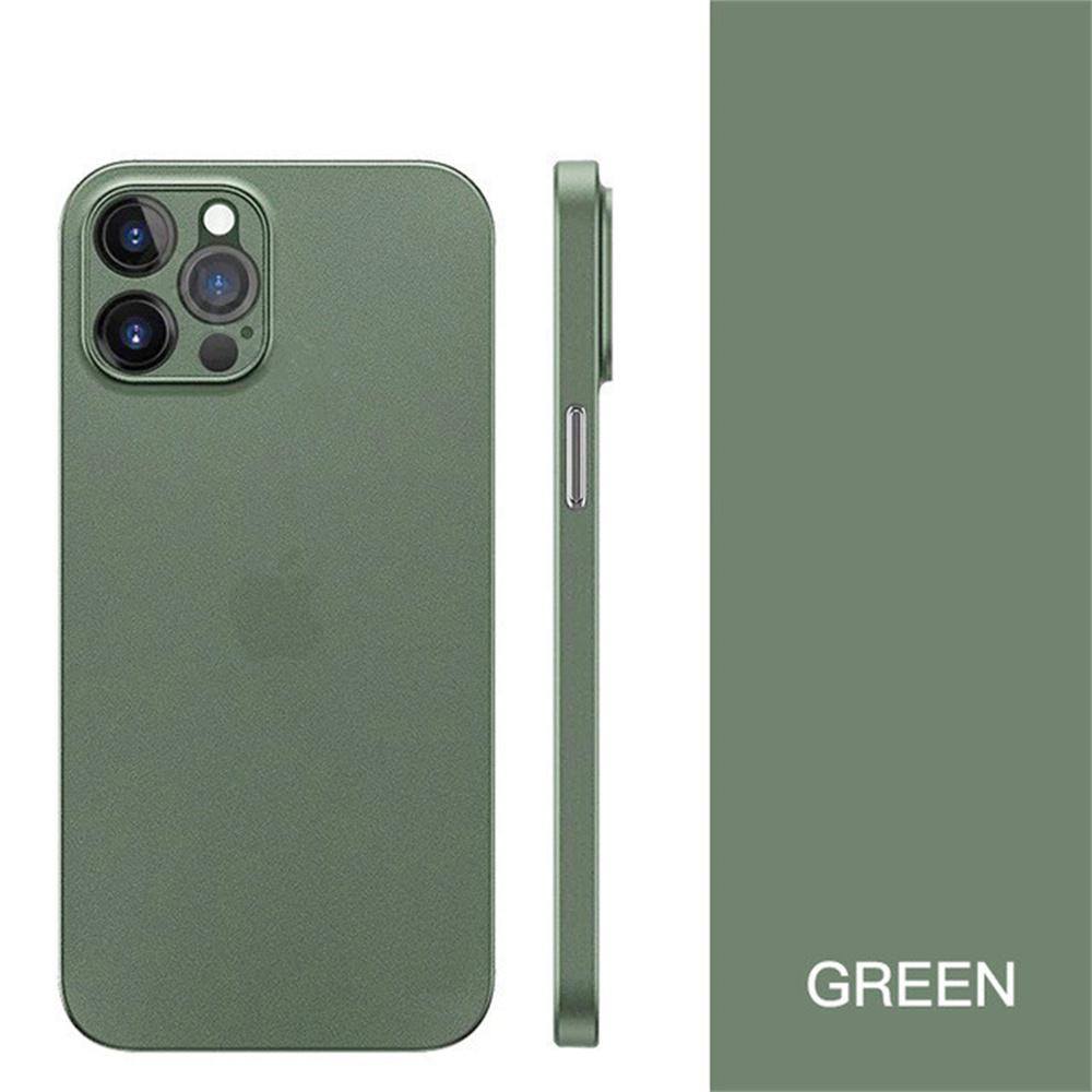 Ultra Slim Tyn Støtsikker Matt Myk Pp-deksel For Iphone 14 13 12 Mini 11 Pro Max Xs Xr X 14promax 7 8 Plus Se Skin Armor Cover