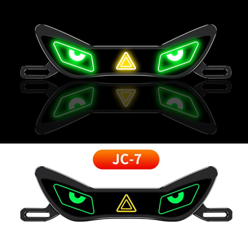 Waterproof Motorcycle License Plate Light Strobe Mode Decorative Plate Lamp E-Bike Accessories 8