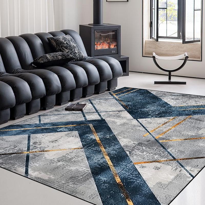 Nordic Geometric soft Carpet Bathroom Floor Mat Carpets for Living Room Modern Luxury Decor Sofa Table Large Area washable Rugs