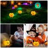 Halloween Pumpkin Night Light Kids LED Night Light With Timer Soft Warm Light Dimmable Brightness LED Nightlight For Bedroom