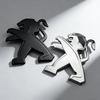 10,3x11cm Emblemat Tylnej Klapy Bagażnika Samochodu ze Stopu Naklejka na Przednią Maskę do 106 207 208 301 307 308 407 408 508 2008 3008 4008 5008