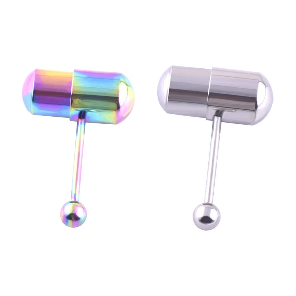 Buy 2pcs Vibrating Vibrator Adult Toy Tongue Ring Piercing Bar Stud at  affordable prices — free shipping, real reviews with photos — Joom