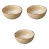 Setomonohonpo (Setomonohonpo) Set of 3 Yellow Kiln-Tempered Balls [11.5 X 4.5cm] | Ceramic Drinking Bowls