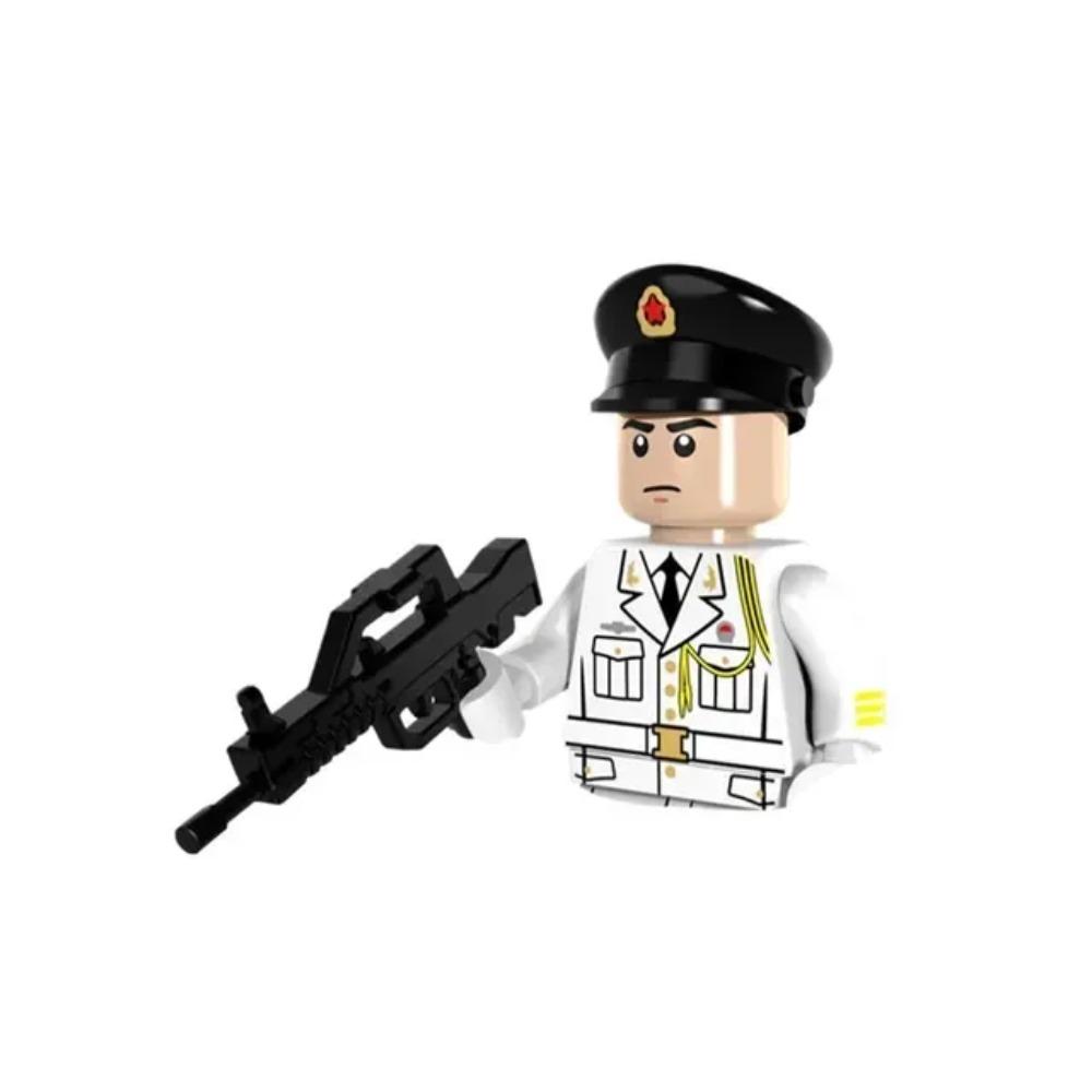 Modelové kostky Zombie Hazmat Guy MOC Sada kostek Dárky Hračky Pro Děti PG8081