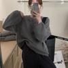 Women's Autumn and Winter Rolled Trim Gentle Pullover Knitted Sweater