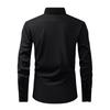 Men's  Sports  Fitness  Business  Leisure  Flip Collar  Long Sleeves  Shirt