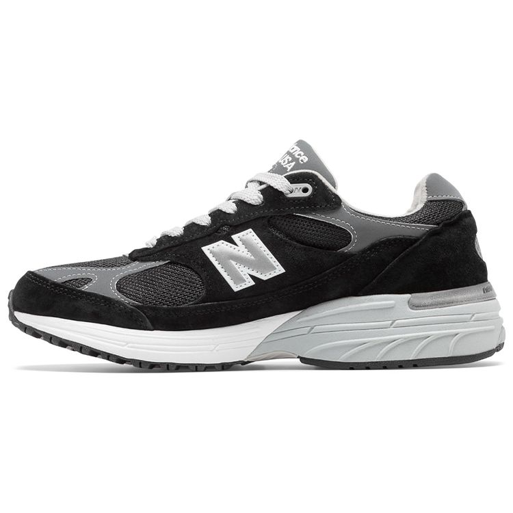New Balance 993 Made In USA Черно-белые мужские кроссовки MR993BK 44
