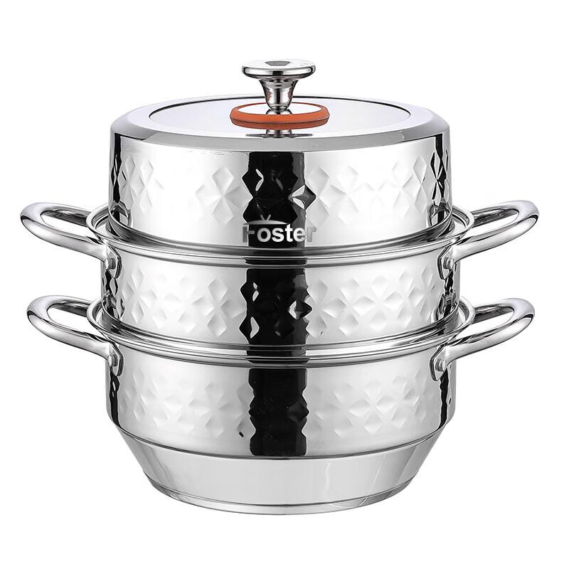 

Faust Derby 32cm Stainless Steel Steamer Pot HG-1059