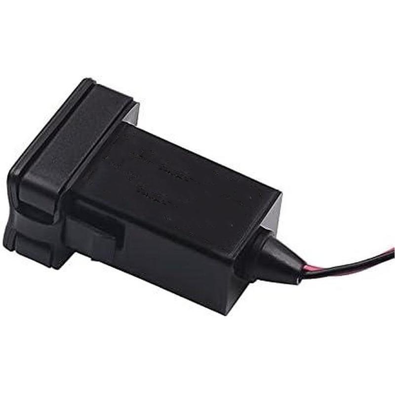 3.1ADual Port Car Charger Socket Adapter Water-resistant and Dust-resistant Lighter Splitter Charger with Cable for many vehicle