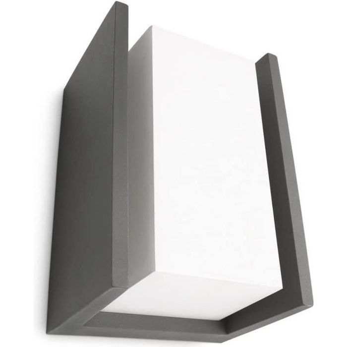 Philips - Luminaires jardin Bridge H21 cm IP44 - Anthracite