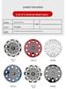 17" Universal Wheel Cover Hubcap for Car Tire Rim Decor