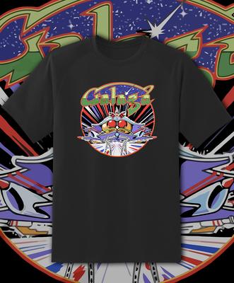 Galaga Retro Arcade Game Main Logo Retro Video Game T Shirt  Fast Ship!