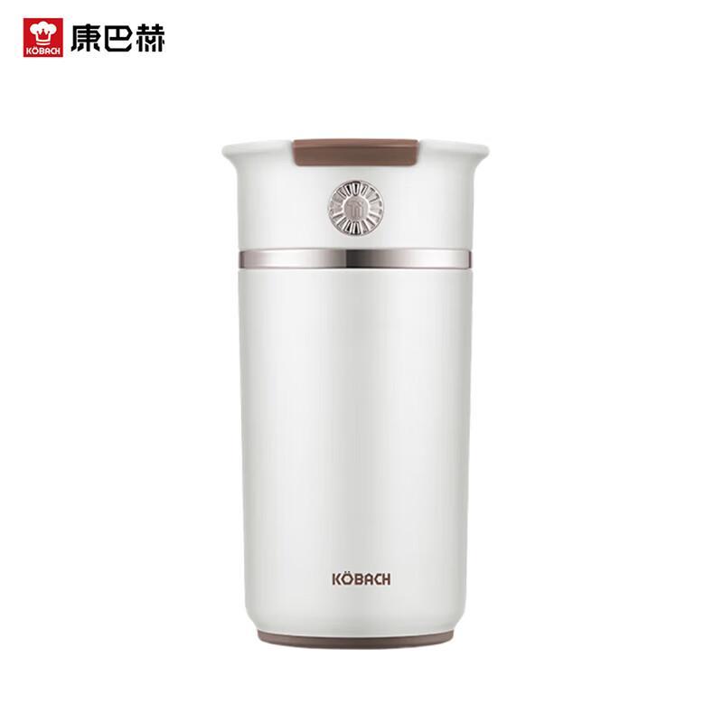 KOBACH Earl Series 400ml Titanium Insulated Coffee Mug