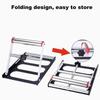 Adjustable Cutting Machine Support Frame Adjustable Foldable Tablesaw Stand Cutting Machine Attachment Woodworking Tools Metal
