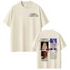 2026 Singer Sabrina Carpenter Tour Grafisk T-shirt Unisex Dam Harajuku T-shirts Lös Bomull Estetisk Trendig Rundhalsad T-shirts