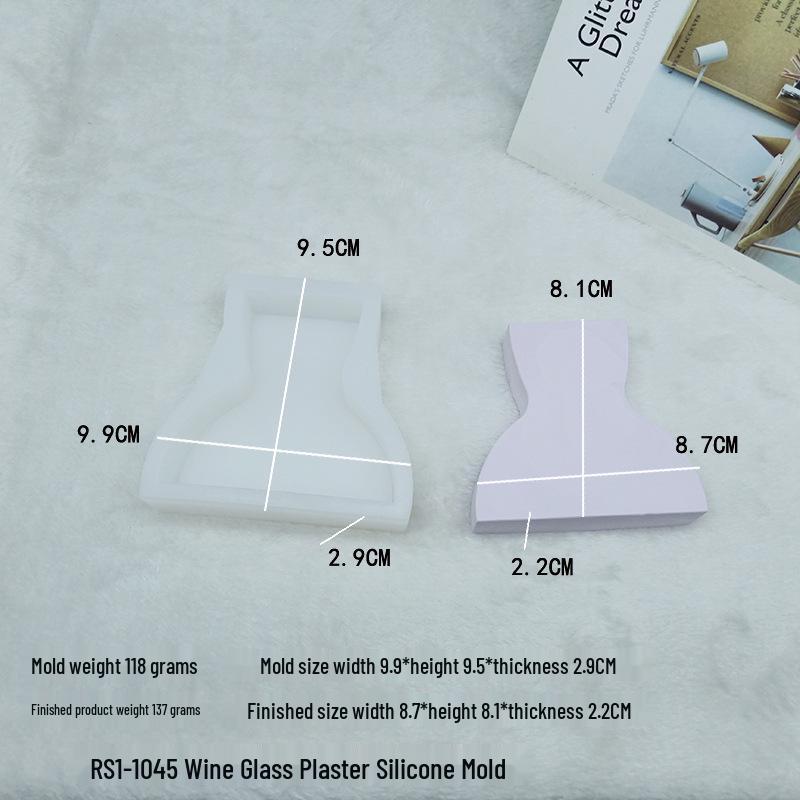 Geometric S & N-Shape Arch Aromatherapy Candle Silicone Mold