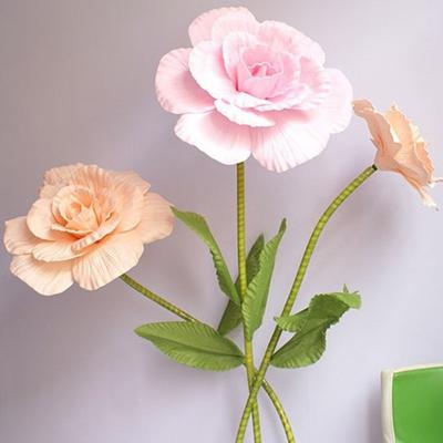 60cm Giant PE Foam Rose PE Foam Material Flowers Decoration Simulation Flowers Simulation Branch Wall Road Cited