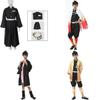 High-quality Polyester And Synthetic Fiber Demon Slayer Kimetsu No Yaiba Costume Perfect For Boys And Girls