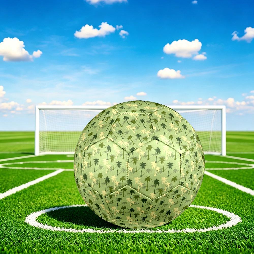 1 pz Palma Dimensioni 5 Pallone da Calcio Professionale Partita Allenamento Calcio Sportivo Indoor & Outdoor Leggero Resistente c65177