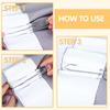 10-100pcs Curtain Tape Hooks Alloy Shower Curtain Cloth Clamp DIY Drapes Traverse Rod Slides Clasp Bathroom Pinch Pleat Clips