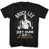 Bruce Lee Wht Gold Black Icon Shirt