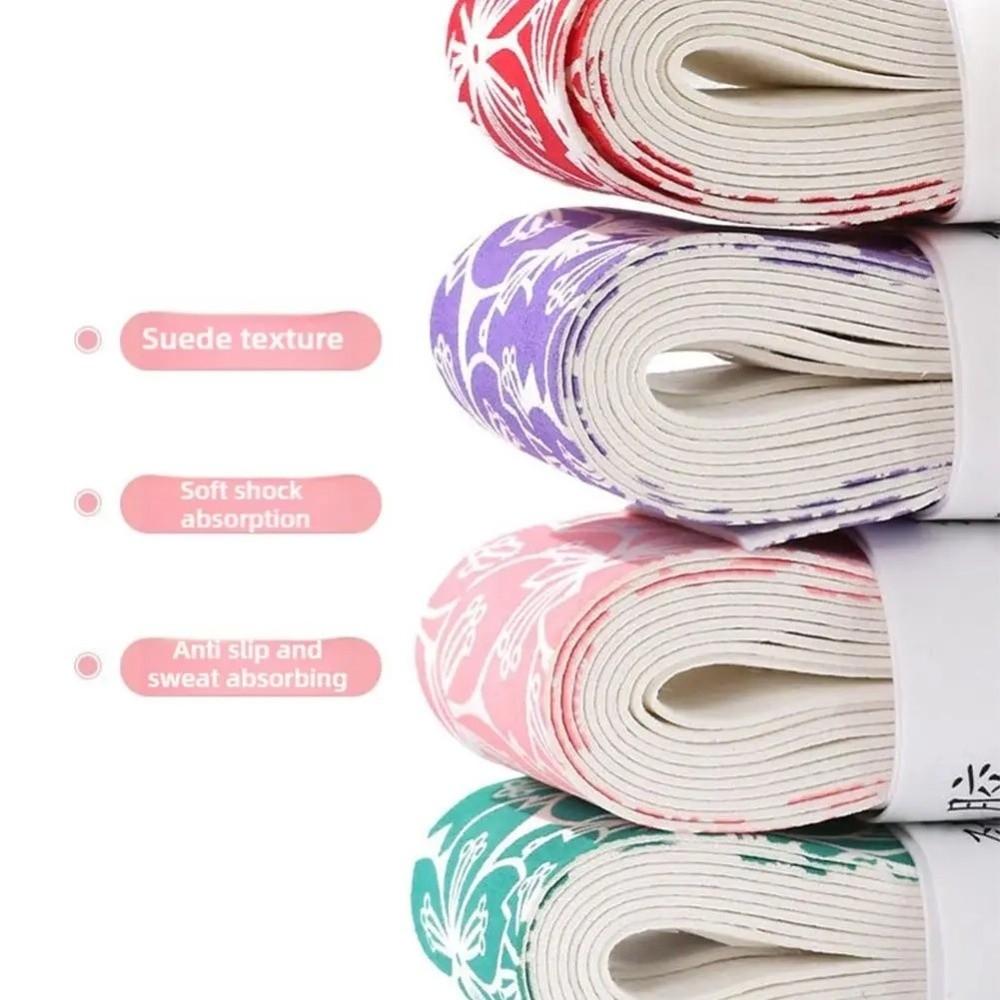 Sakura Print Badminton Racket Grips Wrap Non-Slip Tennis Racket Grip Tape  Racquet Supplies