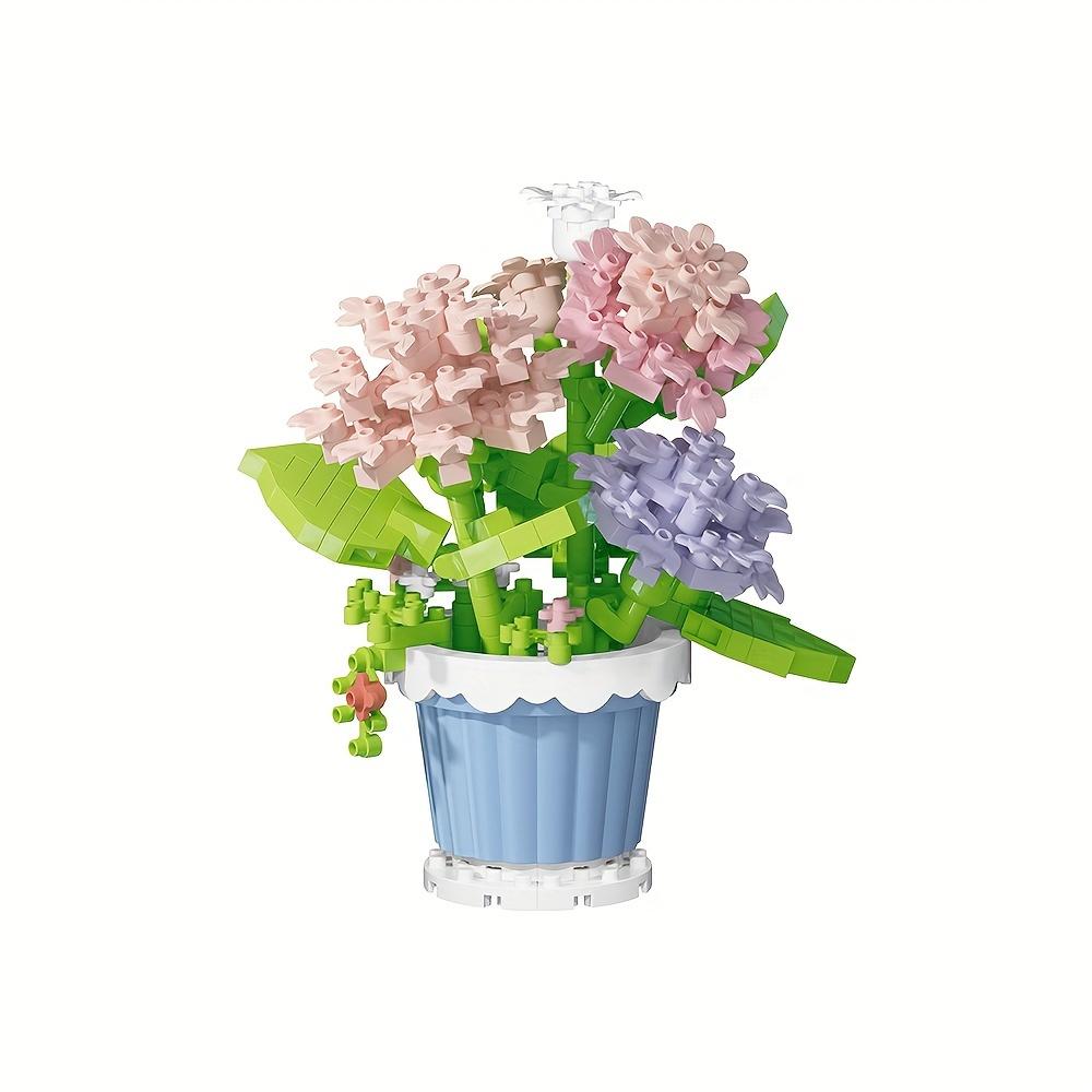 Набор строительных блоков «Букет цветов» — набор из бонсай и растений из АБС-смолы — фото 17