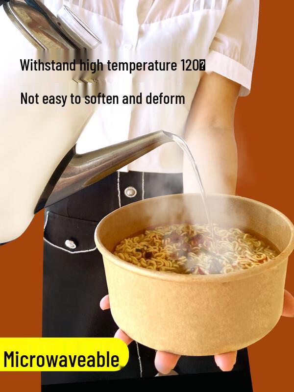 Takeaway-matcylinder i kraftpapper