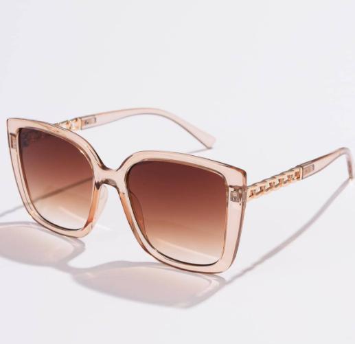 Protective Glasses Fashion Oversized Square Sunglasses Women Vintage Big Frame Female Sun Glasses Decoration Outdoor Eyeglasses