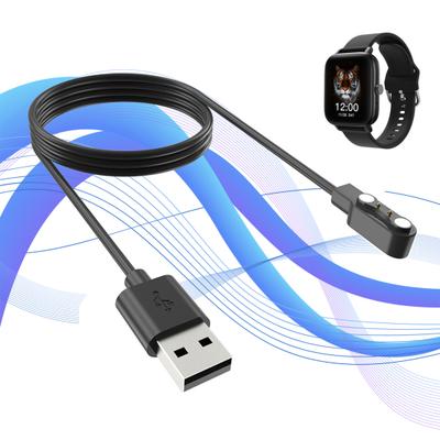 Magnetisches Ladekabel für Colmi P8 MAX 2022 Smartwatch-Ladegerät 2-Pin Smartwatch USB-Ladekabel Ersatz Uhrenzubehör
