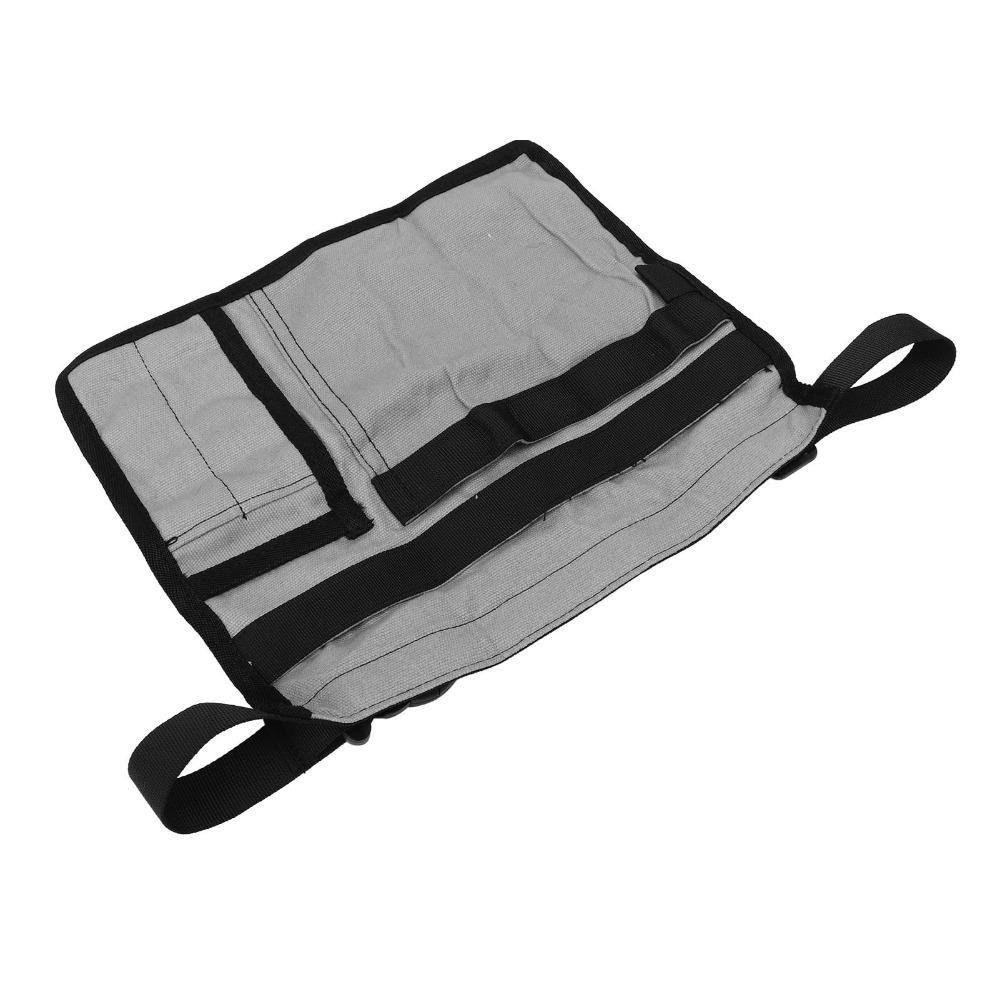 Heavy-Duty Tool Waist Apron Adjustable Strap Work Apron Belt Multi-Pocket Tool Pouch  Outdoor Use