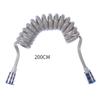 Spring Flexible Shower Hose For Water Plumbing Toilet Bidet Sprayer Gun Telephone Line Plumbing Hose Bathroom Accessories