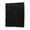 Fireplace Blanket Black Oxford Fabric 2 Layers Cotton Hook and Loop Fireplace Draft Stopper for