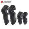 Motorcycle Riding Elbow Knee Protectors CE Level 2 Safety Gear Men Women Adult Sport Protective Set Black