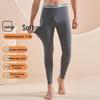 Langsha Men's 100% Cotton Antibacterial Thermal Underwear 2-Pack