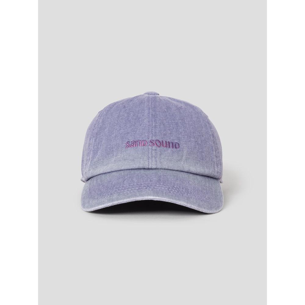 Saendeusaundeu (Unisex) Overduck Washed Ball Cap Violet
