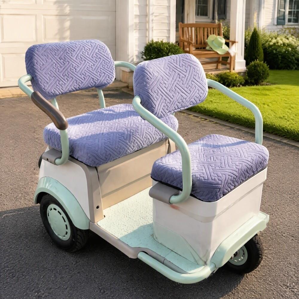 Universal Fit Electric Tricycle Seat Cover Leather Seat Cover Electric Tricycle