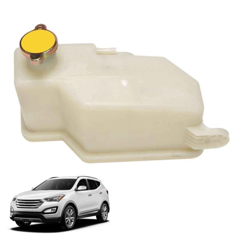 Durable Car Engine Coolant Tank Reservoir Container Holder Easy To Install for Sante Fe 2000-2005 25430-26410 2543026410