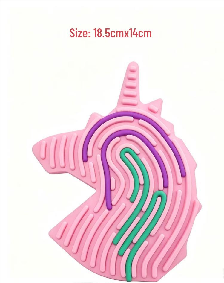 Silicone Sensory Activity Board: ADHD Educational Puzzle Toy