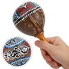 Sand Hammer Coconut Shell Art Portable Handheld Toy Musical Instrument AccessoriesCoconut Shell and