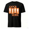 Men Women A Clockwork Orange Classic Movie Graphic T Shirt O Neck Short Sleeve Loose Fit Casual Summer Streetwear Unisex Daily Wear Tops Tees