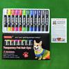 12 Farben Hundehaarfarbe Ungiftiger Tier-Marker Haustiersicher Haarfärbestift für Haustiere Haustier-Styling