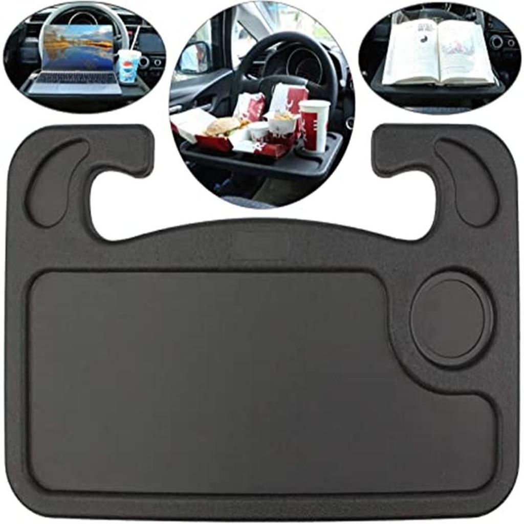 Universal Car Table Steering Wheel Work Cart Drink Coffee Holder Tray Laptop Computer Desk Stand S Table Car Accesory