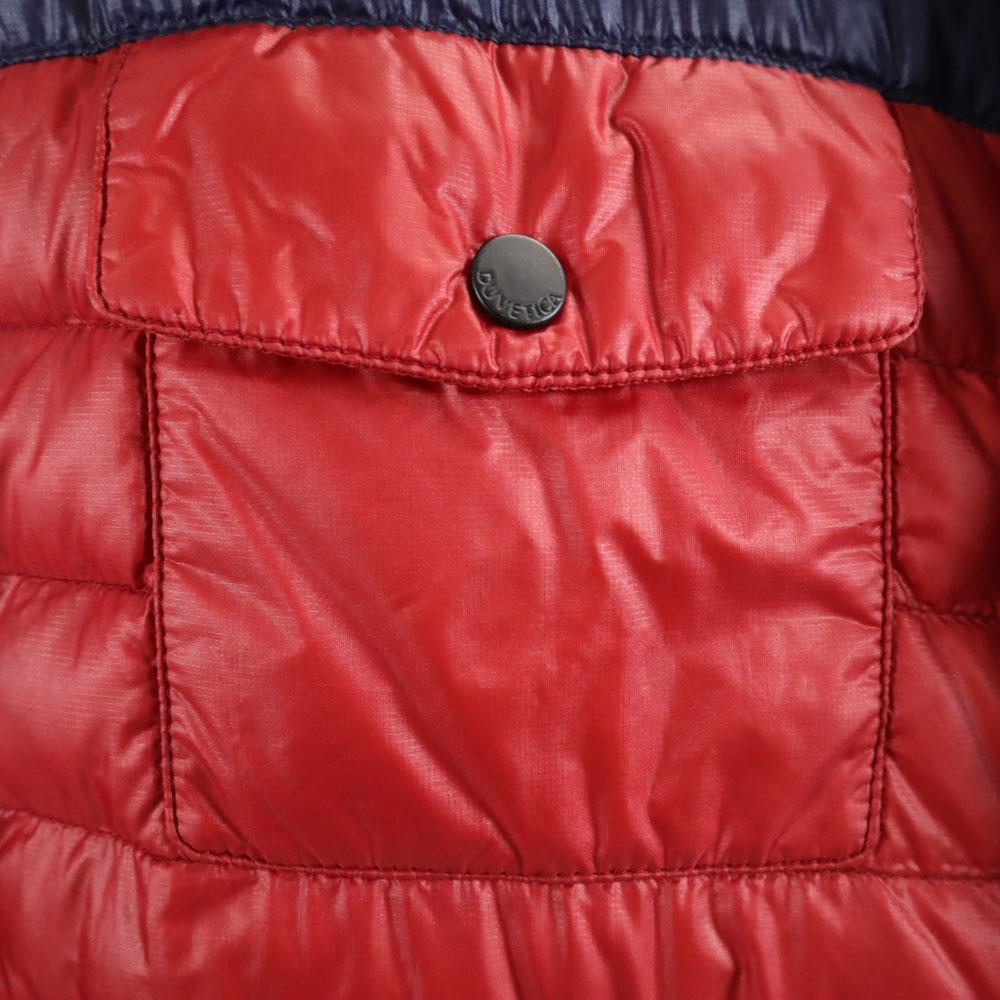 DUVETICA Down jacket 56 Red x navy Men's Used