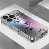 Stylish Metallic Cat Paw Print For iphone 17 case fashion phone cases Glass Phone Case for iPhone 17 16 15 14 13 12 pm Pro Plus
